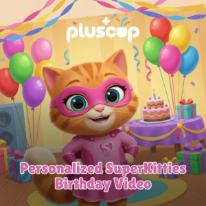 Personalized SuperKitties Birthday Video