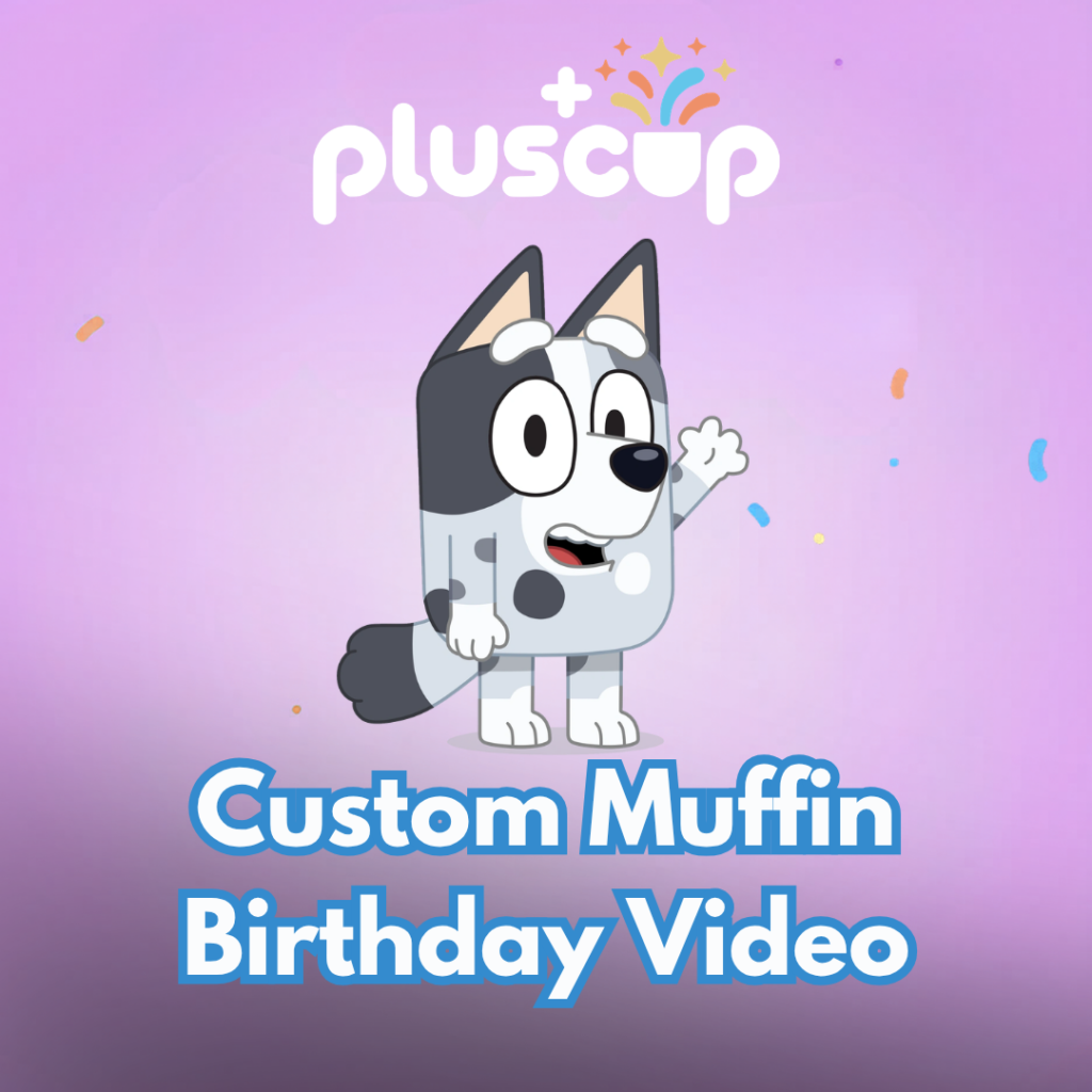 Personalized Muffin Birthday Video personalized video
