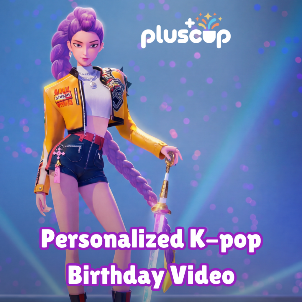Personalized Rumi KPop Birthday Video personalized video