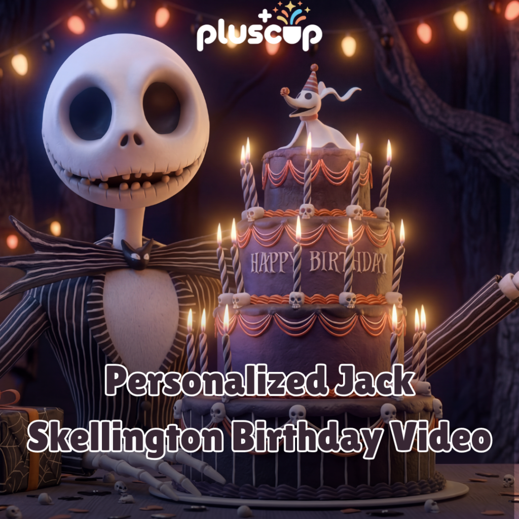 Personalized Jack Skellington Birthday Video personalized video