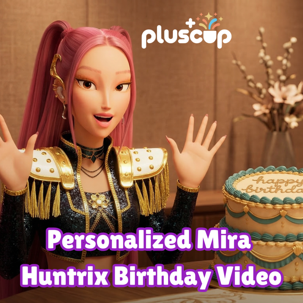 Personalized Mira KPop Birthday Video personalized video