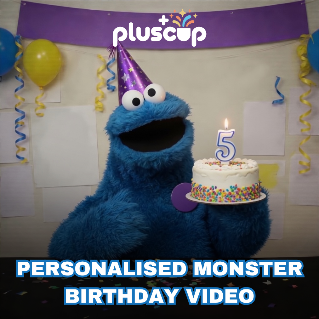 Personalized Monster Birthday Video personalized video
