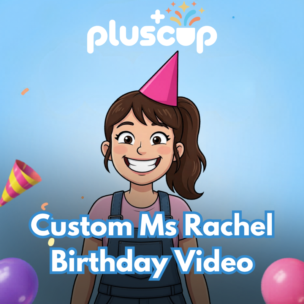 Custom Ms Rachel Birthday Video personalized video