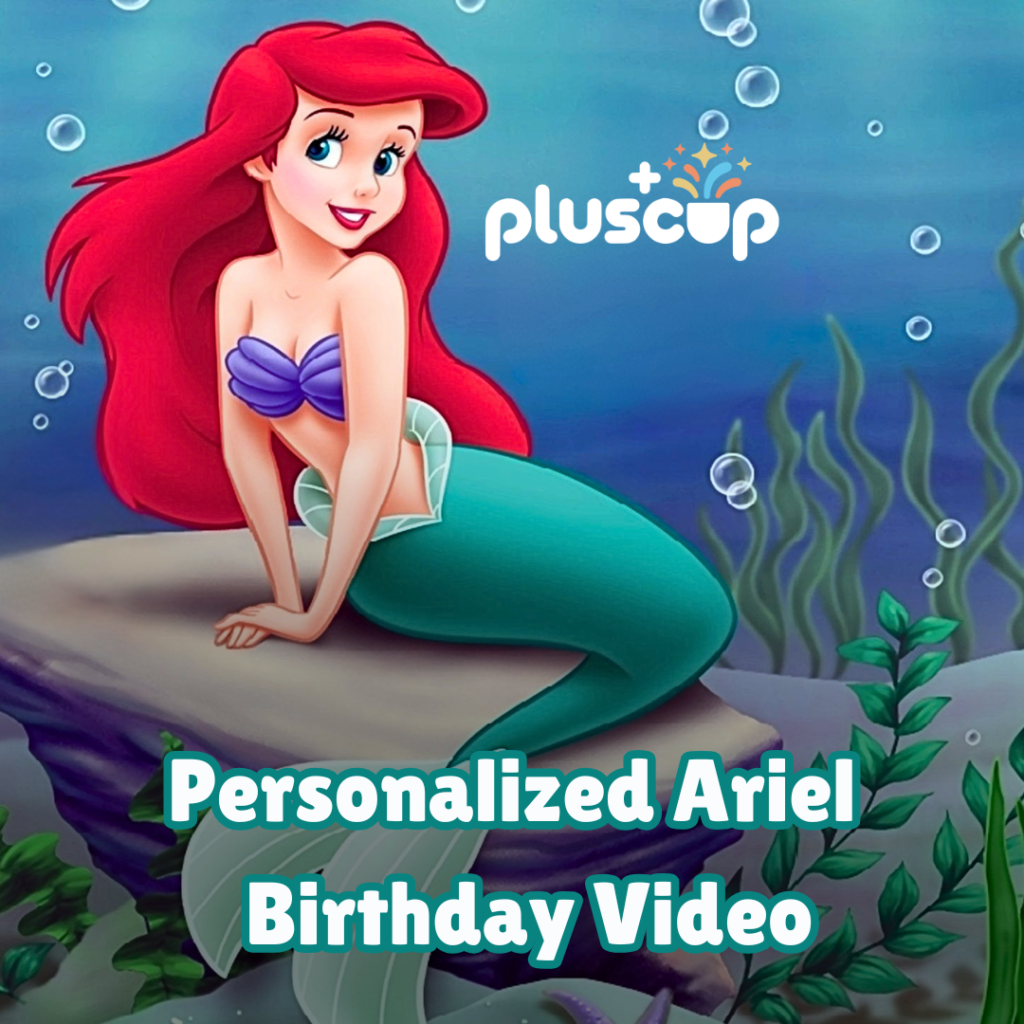 Custom Ariel Birthday Video personalized video