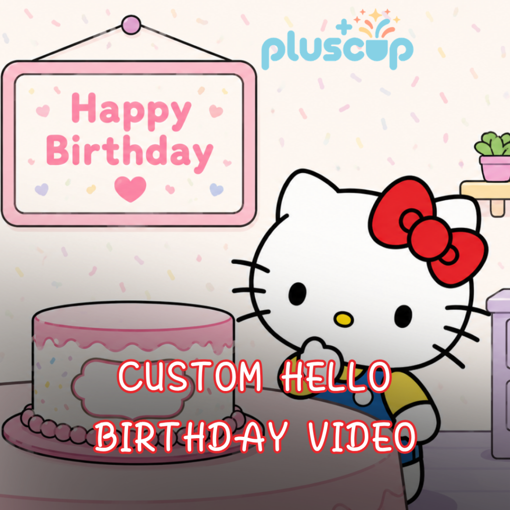 Hello Kitty Birthday Video personalized video