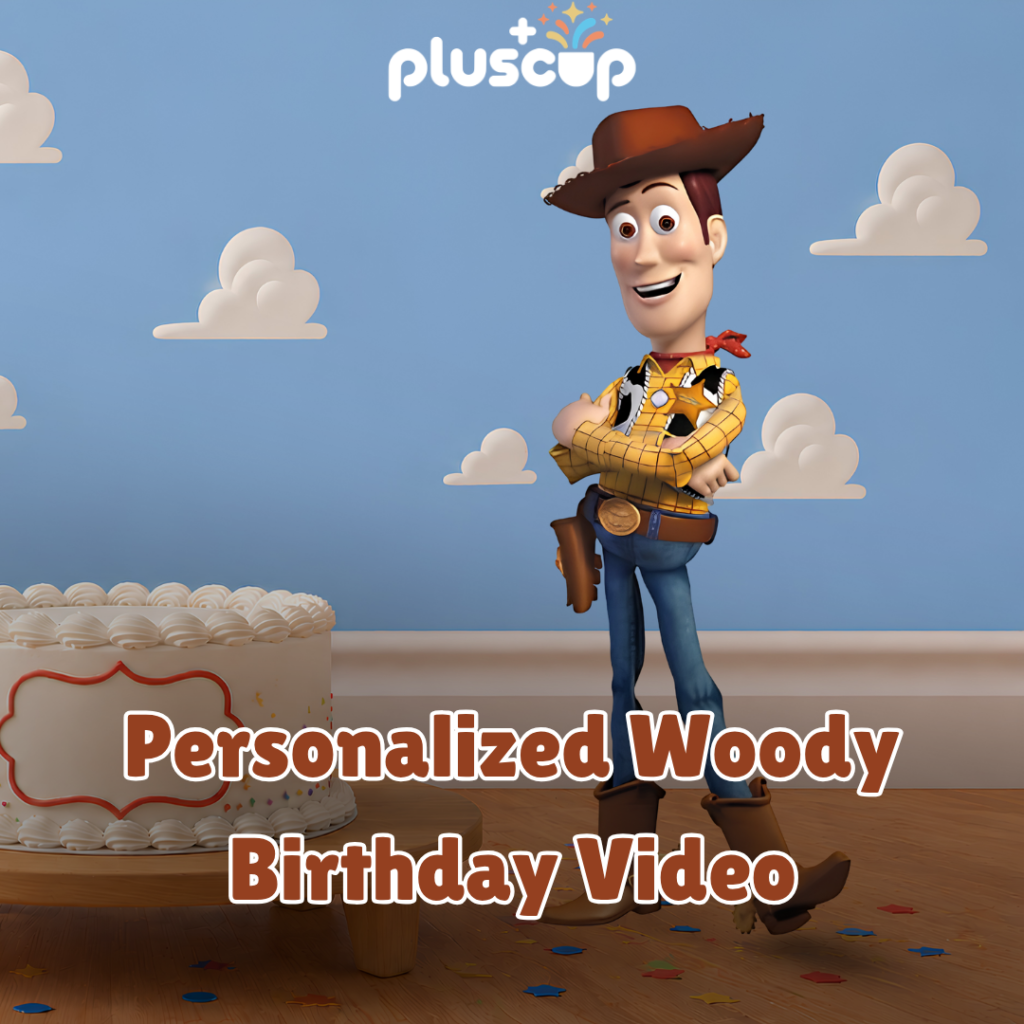 Custom Woody Birthday Video personalized video